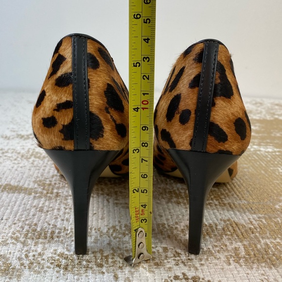 TALBOTS Leopard Print Calf Hair Heels | Size 7.5 AA - Picture 10 of 12